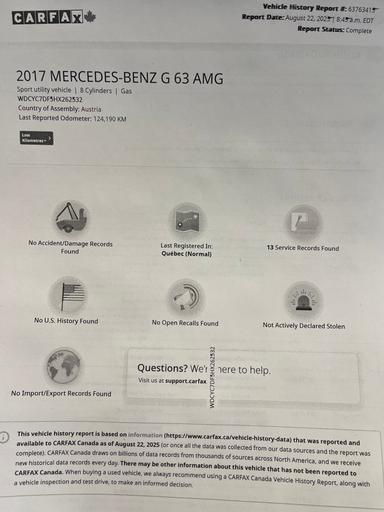 Mercedes-Benz AMG G 63 2017 - Thumbnail 29