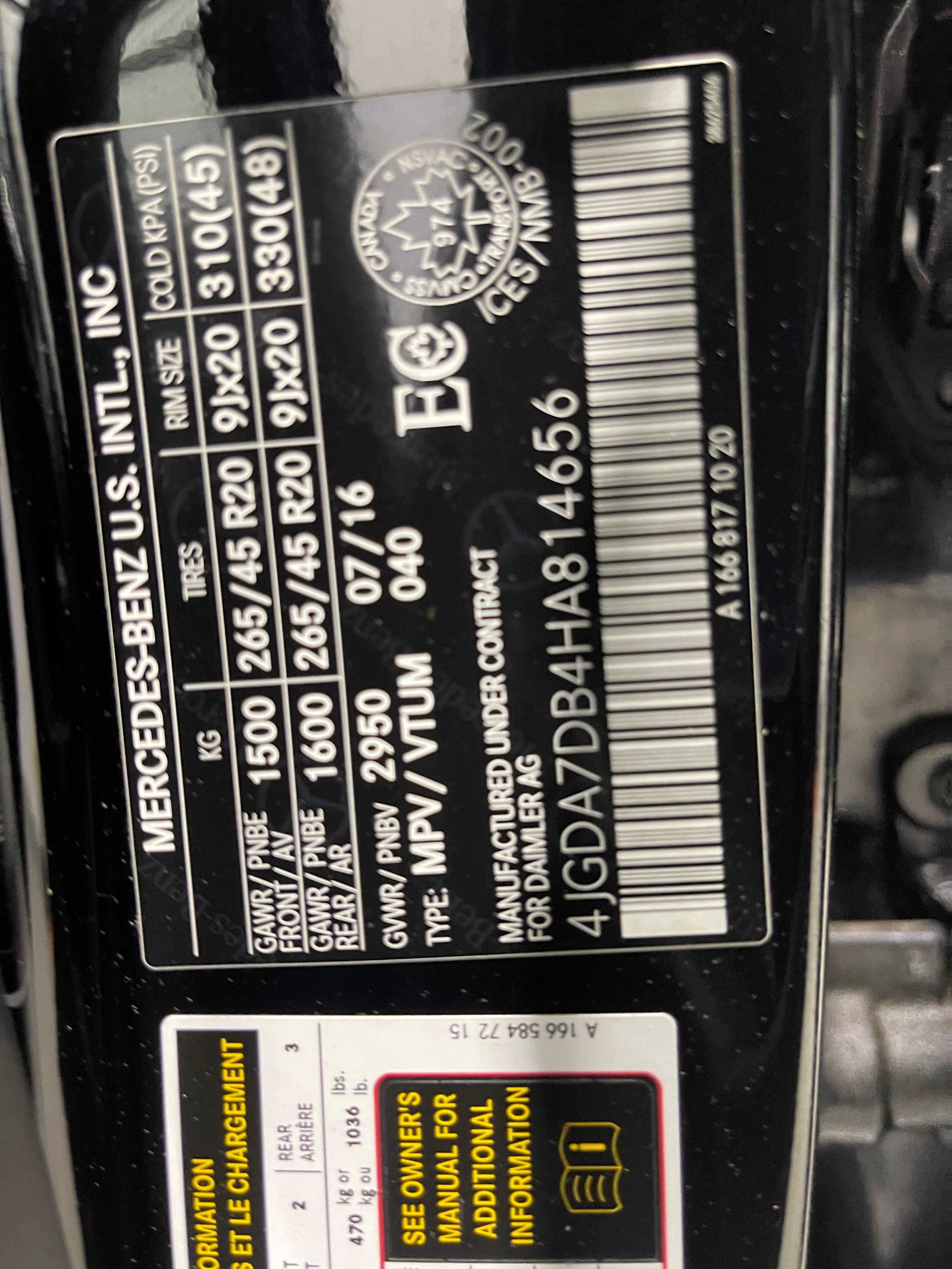 Mercedes-Benz GLE 550 2017 - Image 43